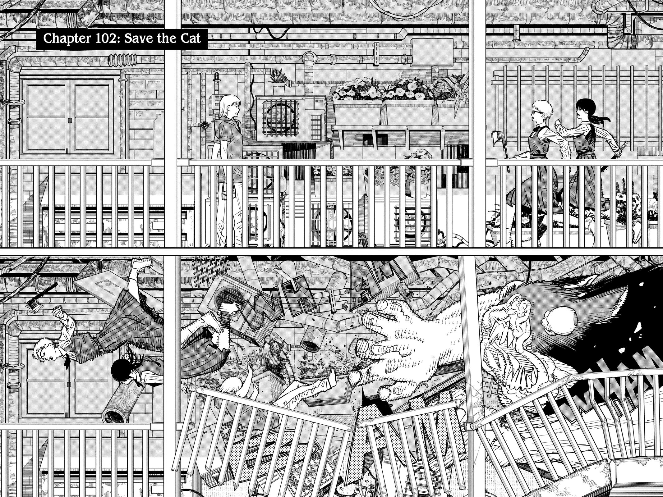 Chainsaw Man Chapter 102 - Page 1 - Chainsaw Man manga Chapter 102 manga