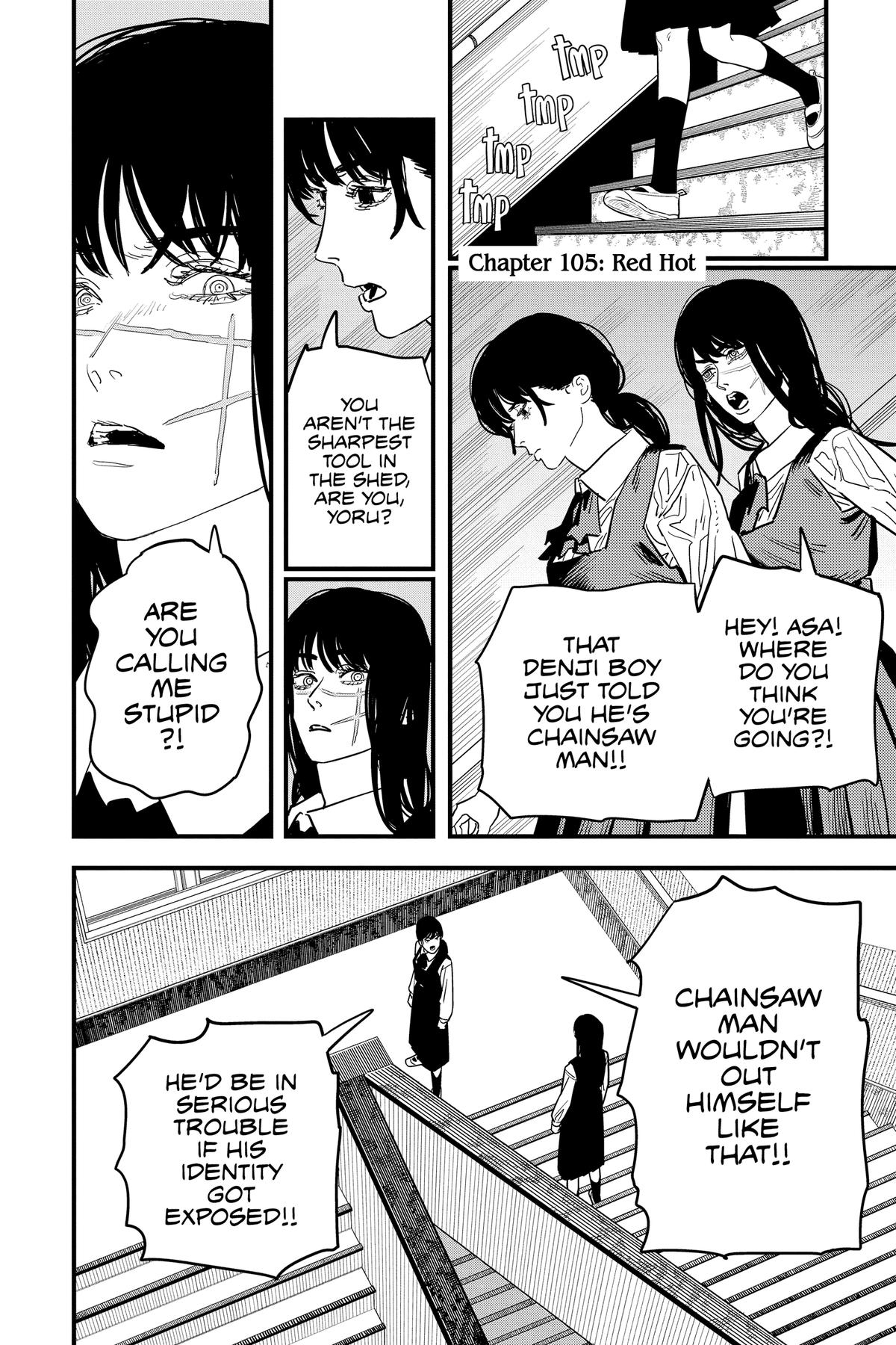 Chainsaw Man Chapter 105 - Page 1 - Chainsaw Man manga Chapter 105 manga