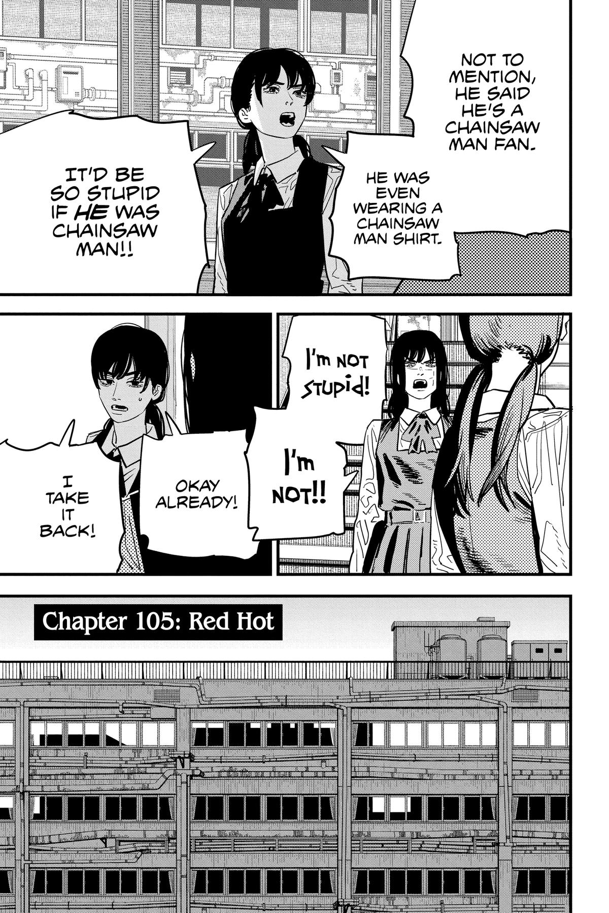 Chainsaw Man Chapter 105 - Page 2 - Chainsaw Man manga Chapter 105 manga