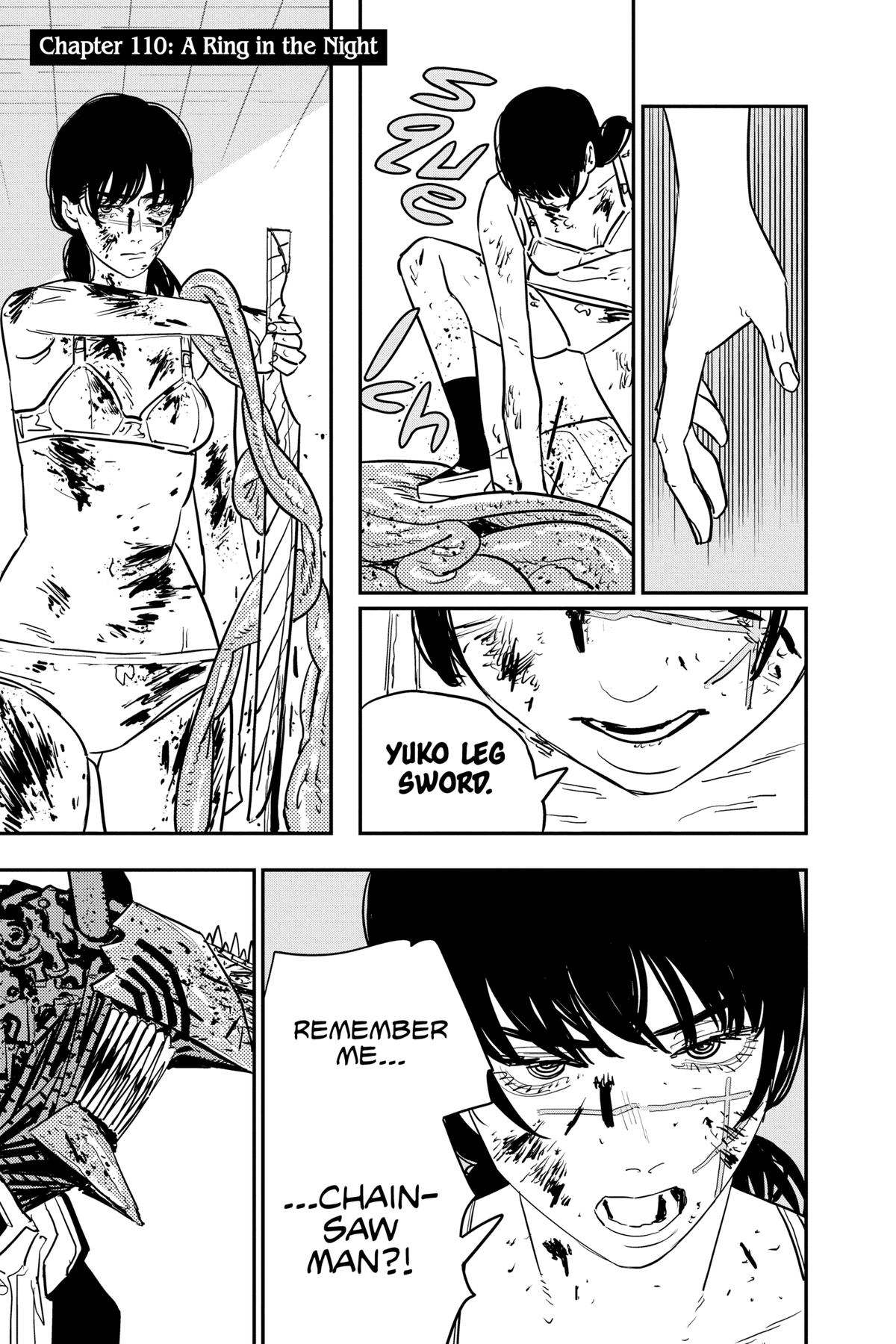 Chainsaw Man Chapter 110 - Page 1 - Chainsaw Man manga Chapter 110 manga