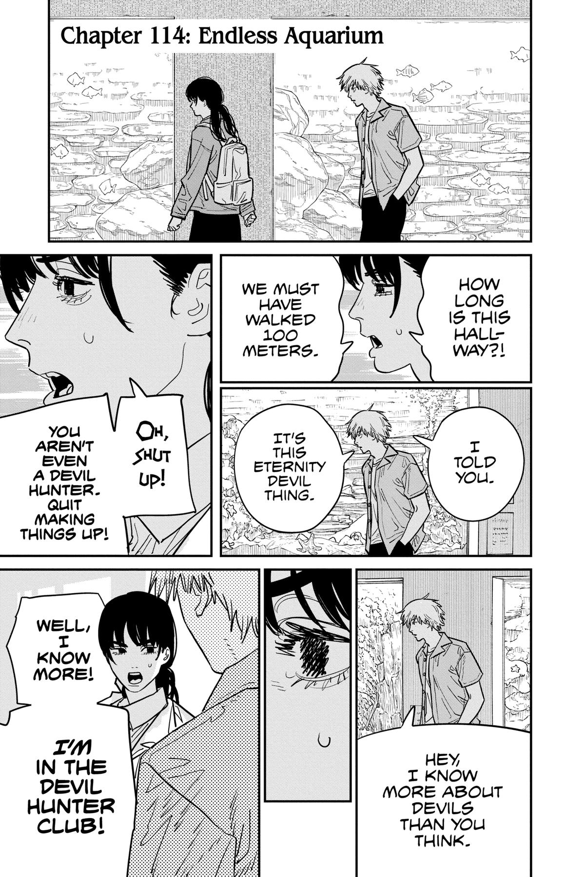 Chainsaw Man Chapter 114 - Page 1 - Chainsaw Man manga Chapter 114 manga