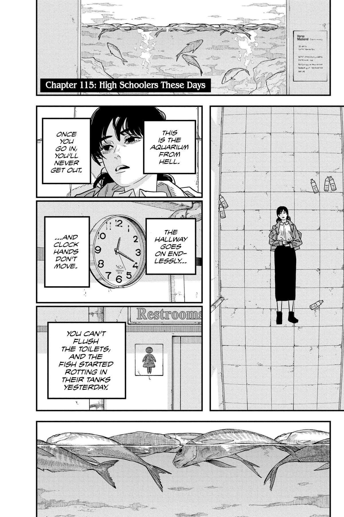 Chainsaw Man Chapter 115 - Page 1 - Chainsaw Man manga Chapter 115 manga