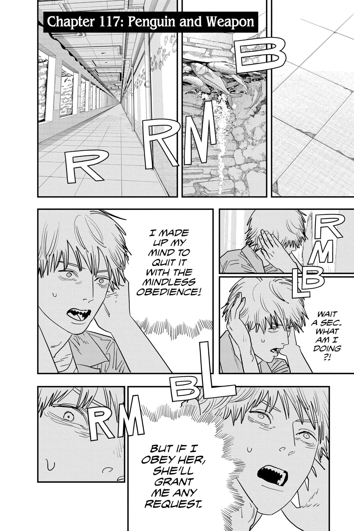 Chainsaw Man Chapter 117 - Page 1 - Chainsaw Man manga Chapter 117 manga