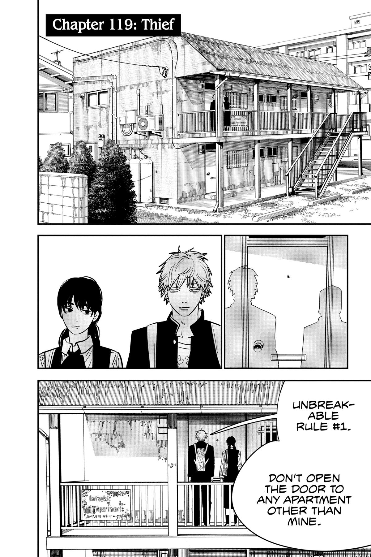 Chainsaw Man Chapter 119 - Page 1 - Chainsaw Man manga Chapter 119 manga