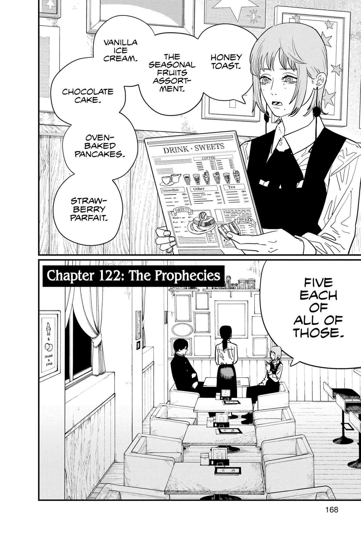 Chainsaw Man Chapter 122 - Page 1 - Chainsaw Man manga Chapter 122 manga