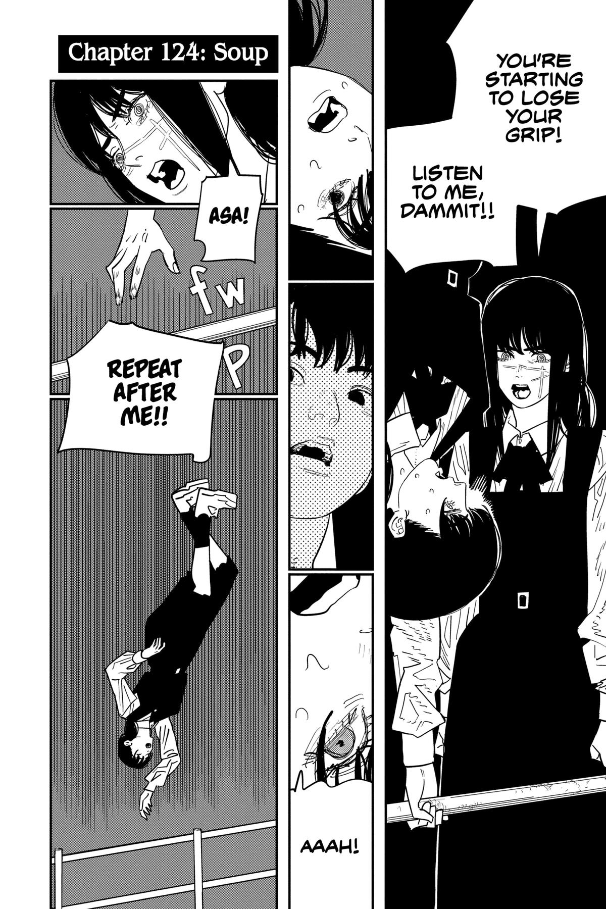 Chainsaw Man Chapter 124 - Page 1 - Chainsaw Man manga Chapter 124 manga