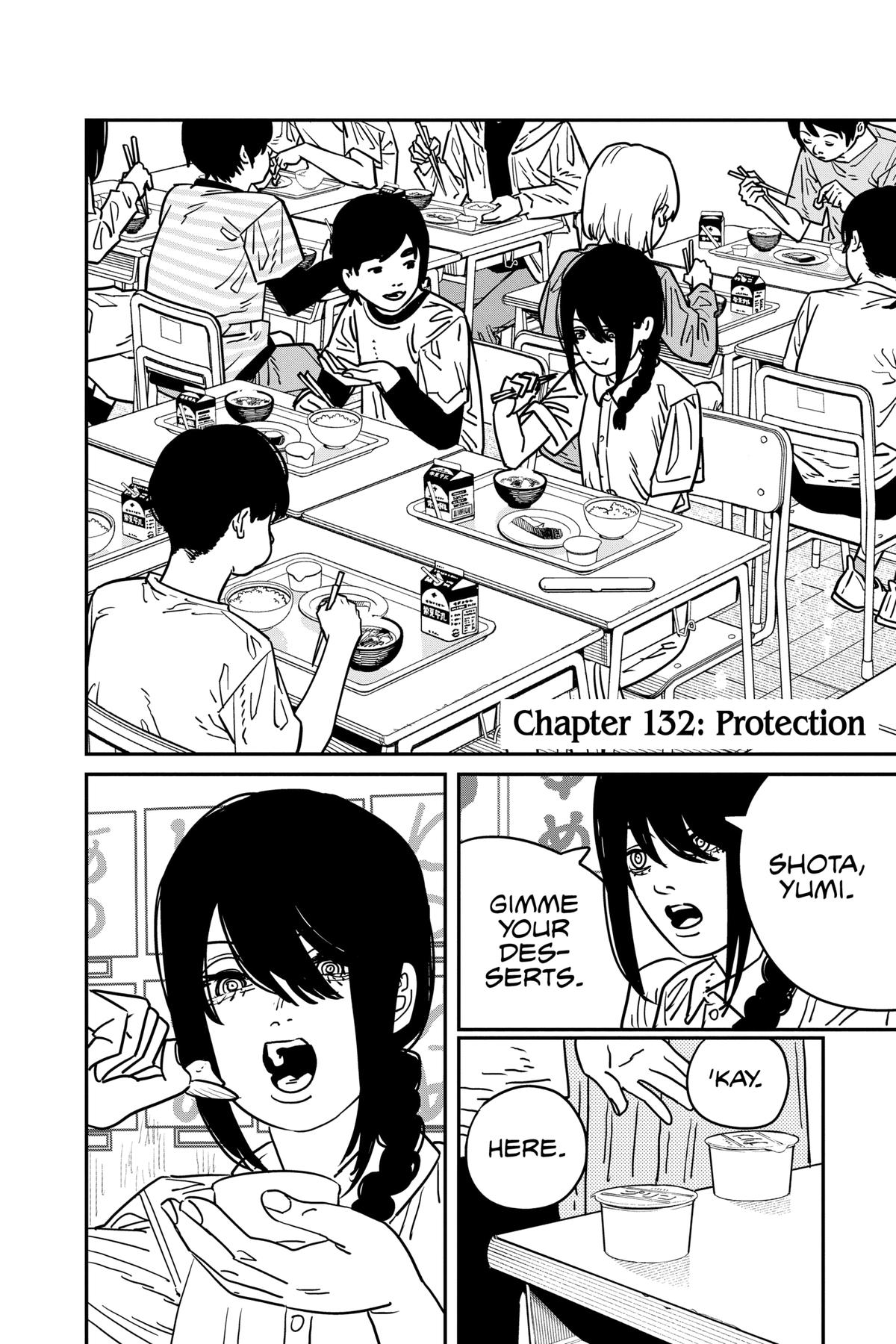 Chainsaw Man Chapter 132 - Page 1 - Chainsaw Man manga Chapter 132 manga