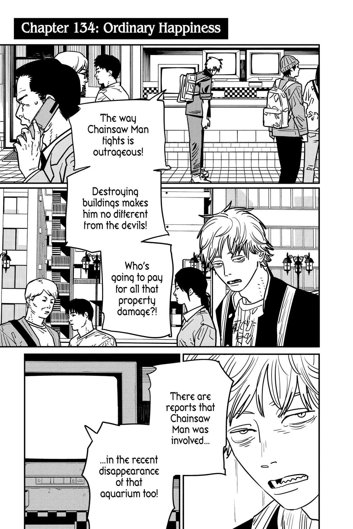 Chainsaw Man Chapter 133