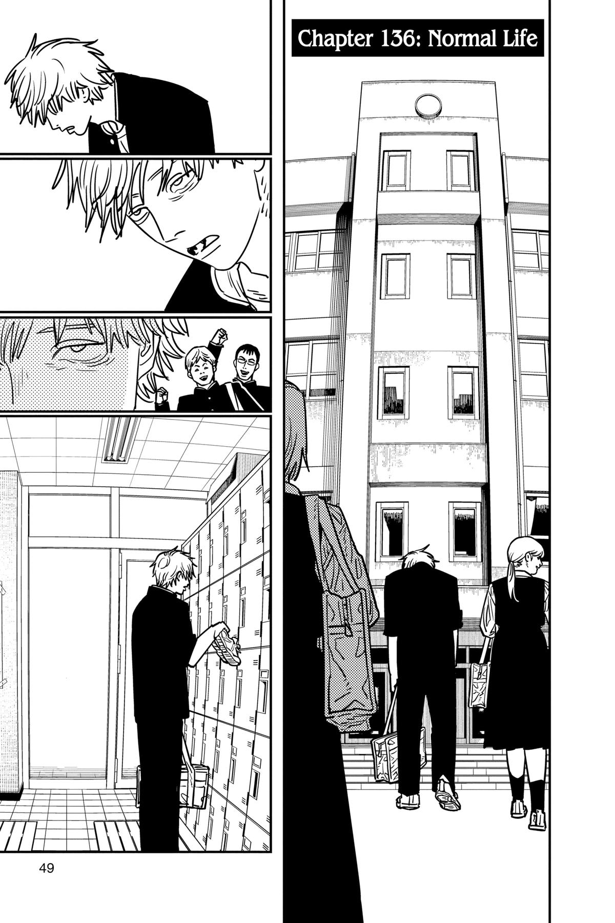 Chainsaw Man Chapter 136 - Page 1 - Chainsaw Man manga Chapter 136 manga