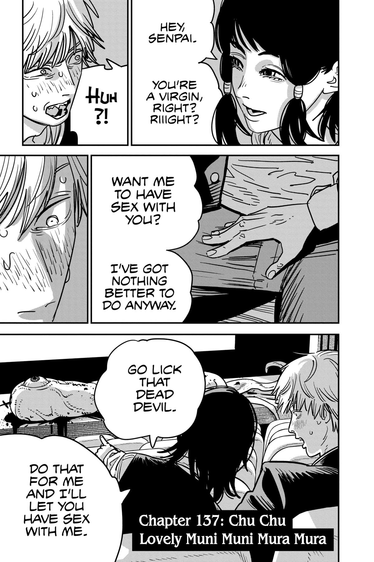 Chainsaw Man Chapter 137 - Page 1 - Chainsaw Man manga Chapter 137 manga