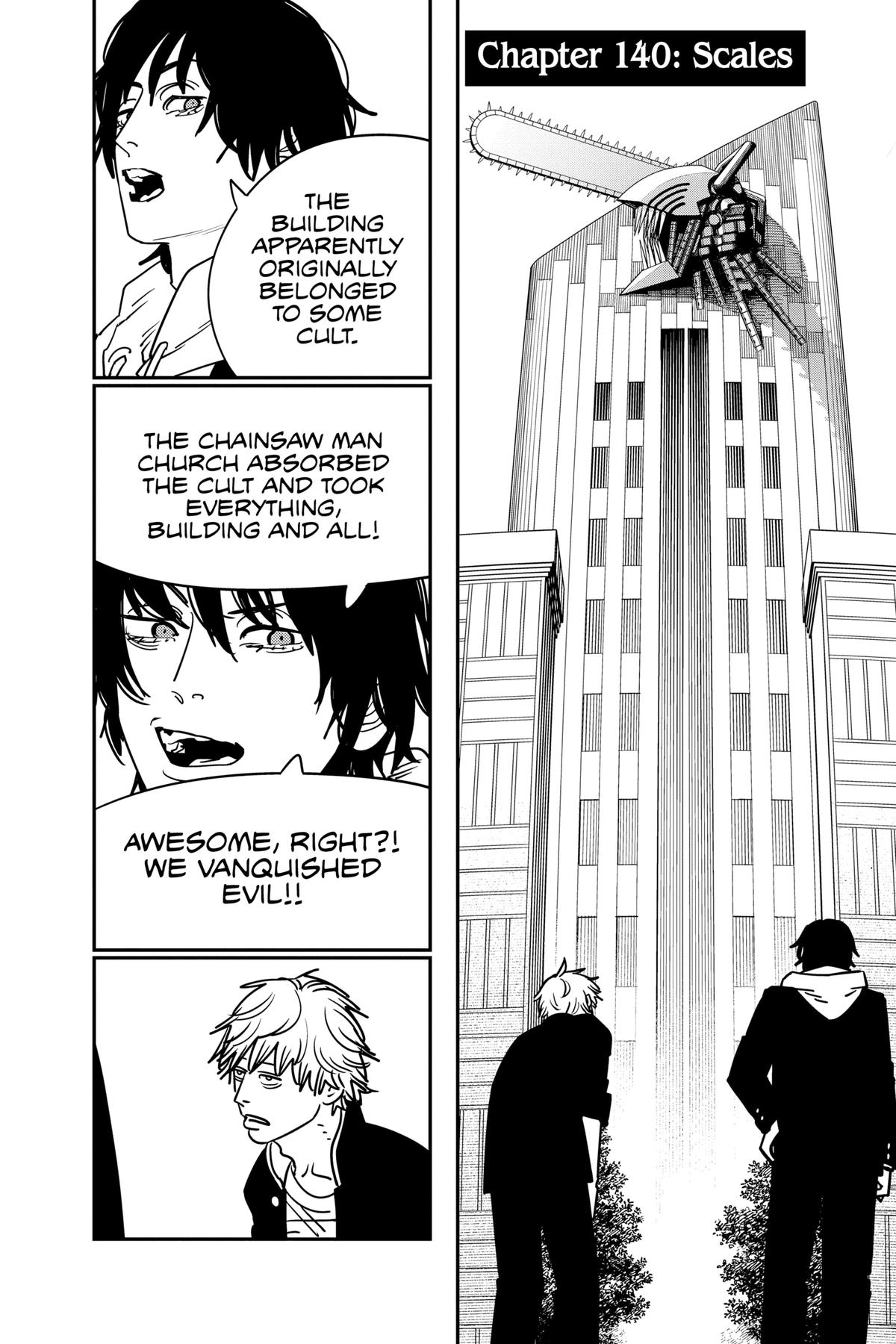 Chainsaw Man Chapter 140 - Page 1 - Chainsaw Man manga Chapter 140 manga