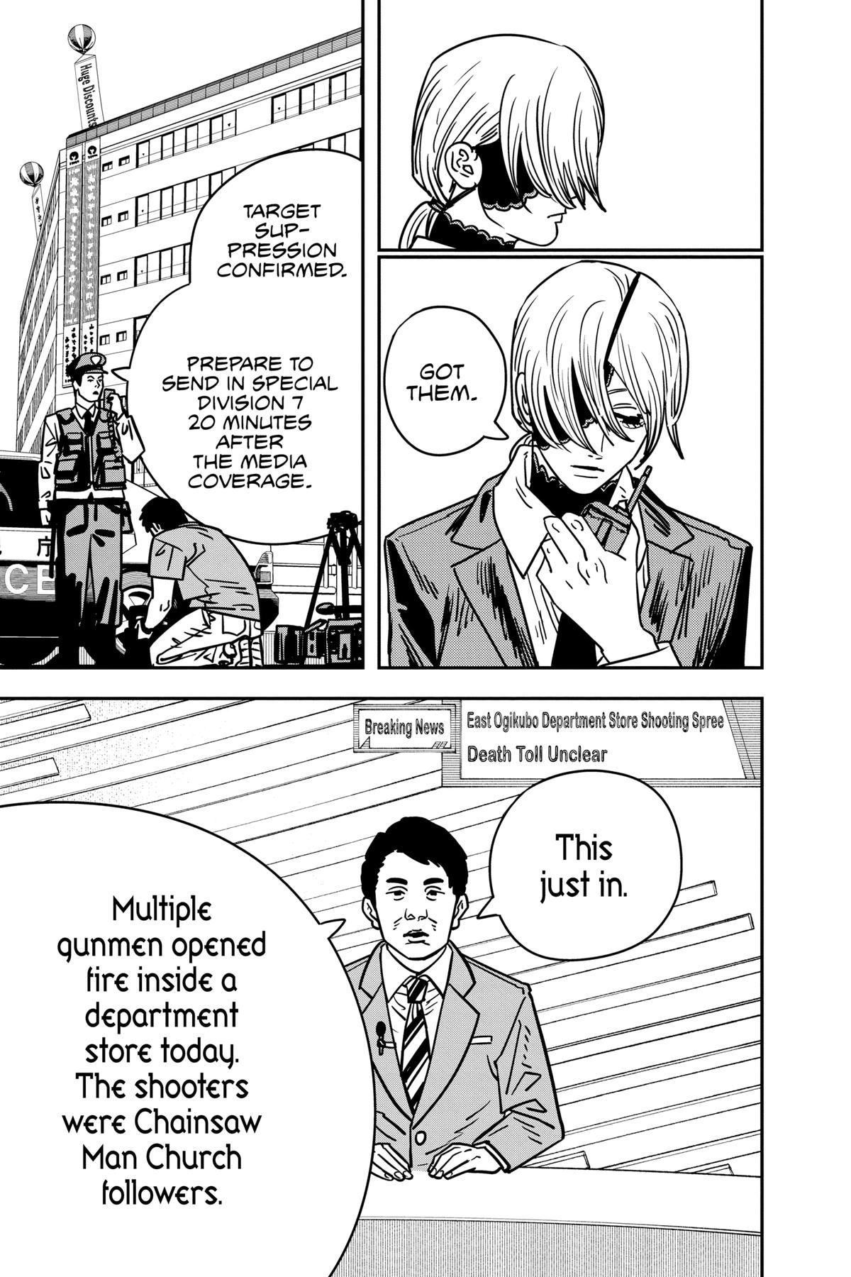 Chainsaw Man Chapter 142