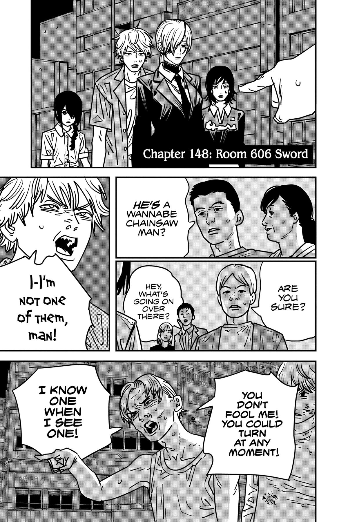 Chainsaw Man Chapter 148 - Page 1 - Chainsaw Man manga Chapter 148 manga