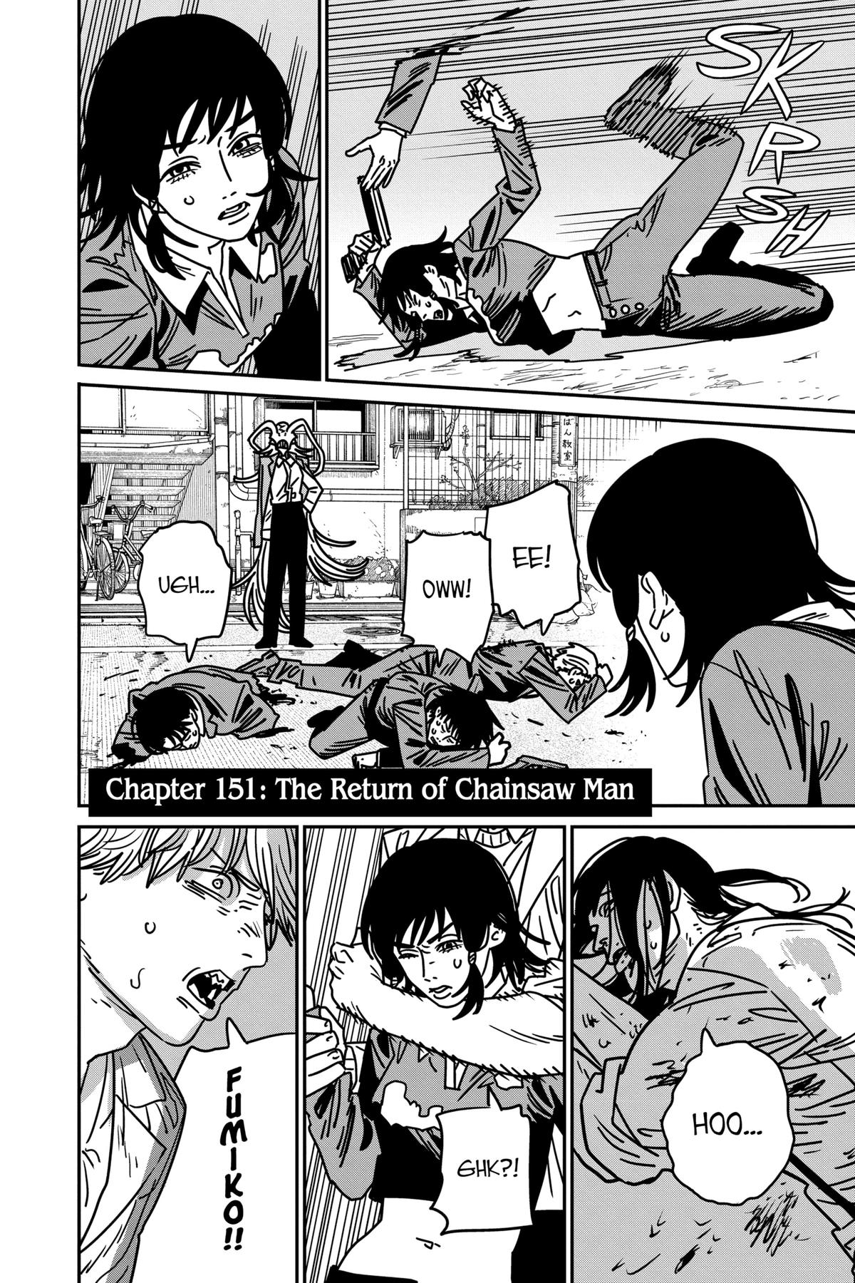 Chainsaw Man Chapter 151 - Page 1 - Chainsaw Man manga Chapter 151 manga