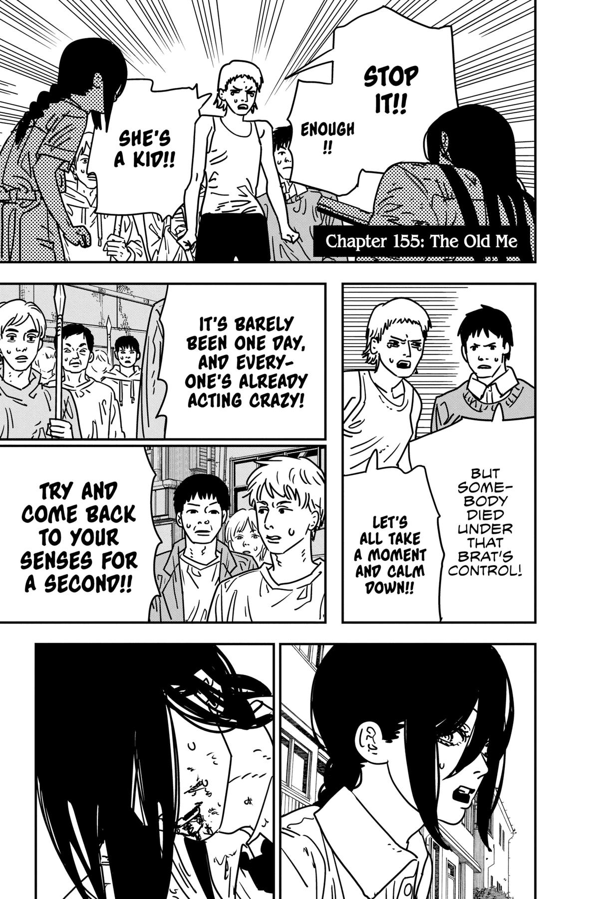 Chainsaw Man Chapter 155 - Page 1 - Chainsaw Man manga Chapter 155 manga