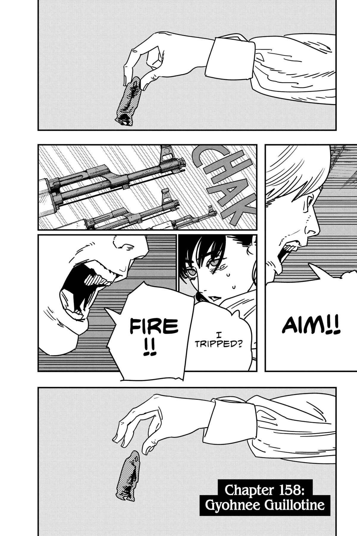 Chainsaw Man Chapter 158 - Page 1 - Chainsaw Man manga Chapter 158 manga