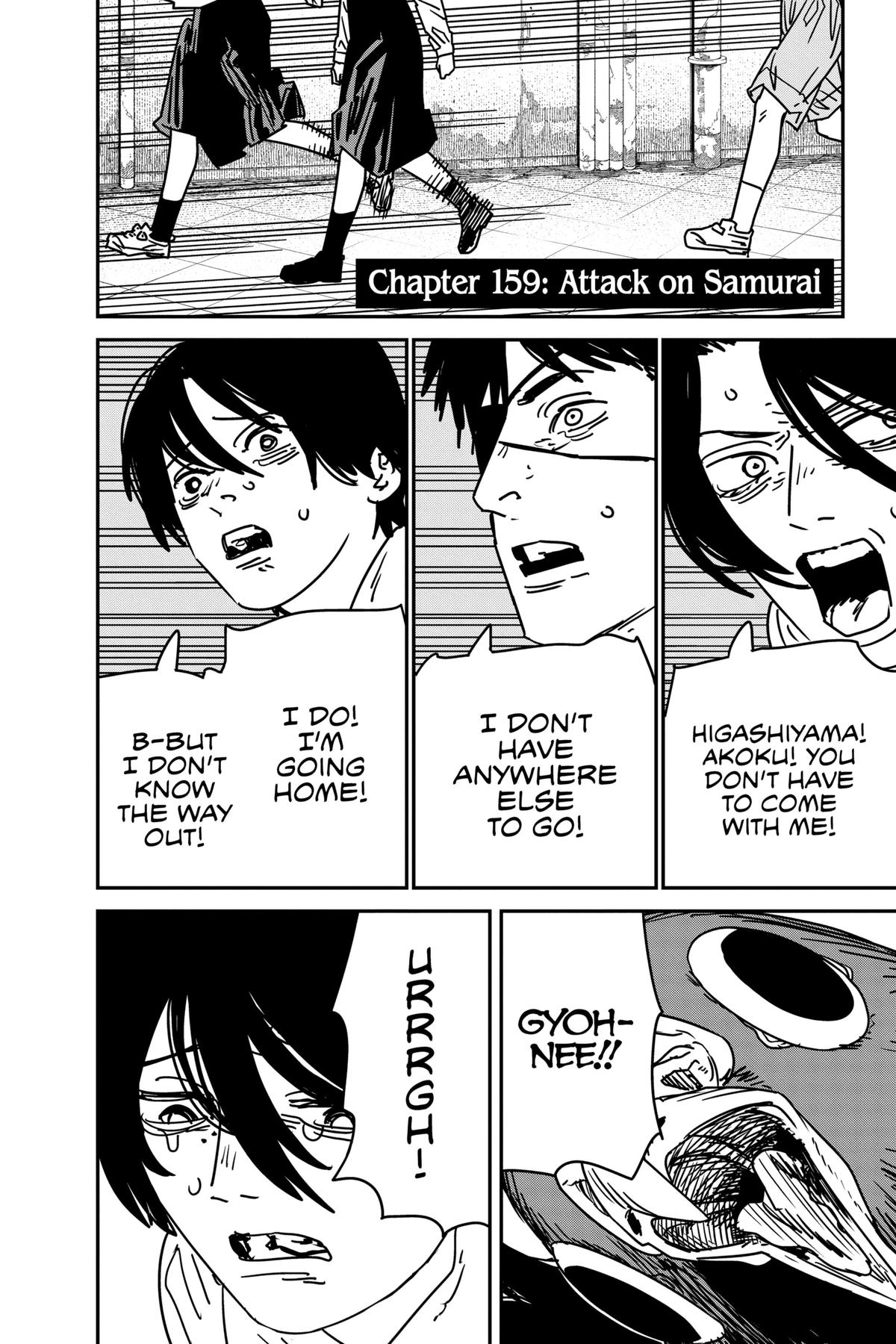 Chainsaw Man Chapter 159 - Page 1 - Chainsaw Man manga Chapter 159 manga