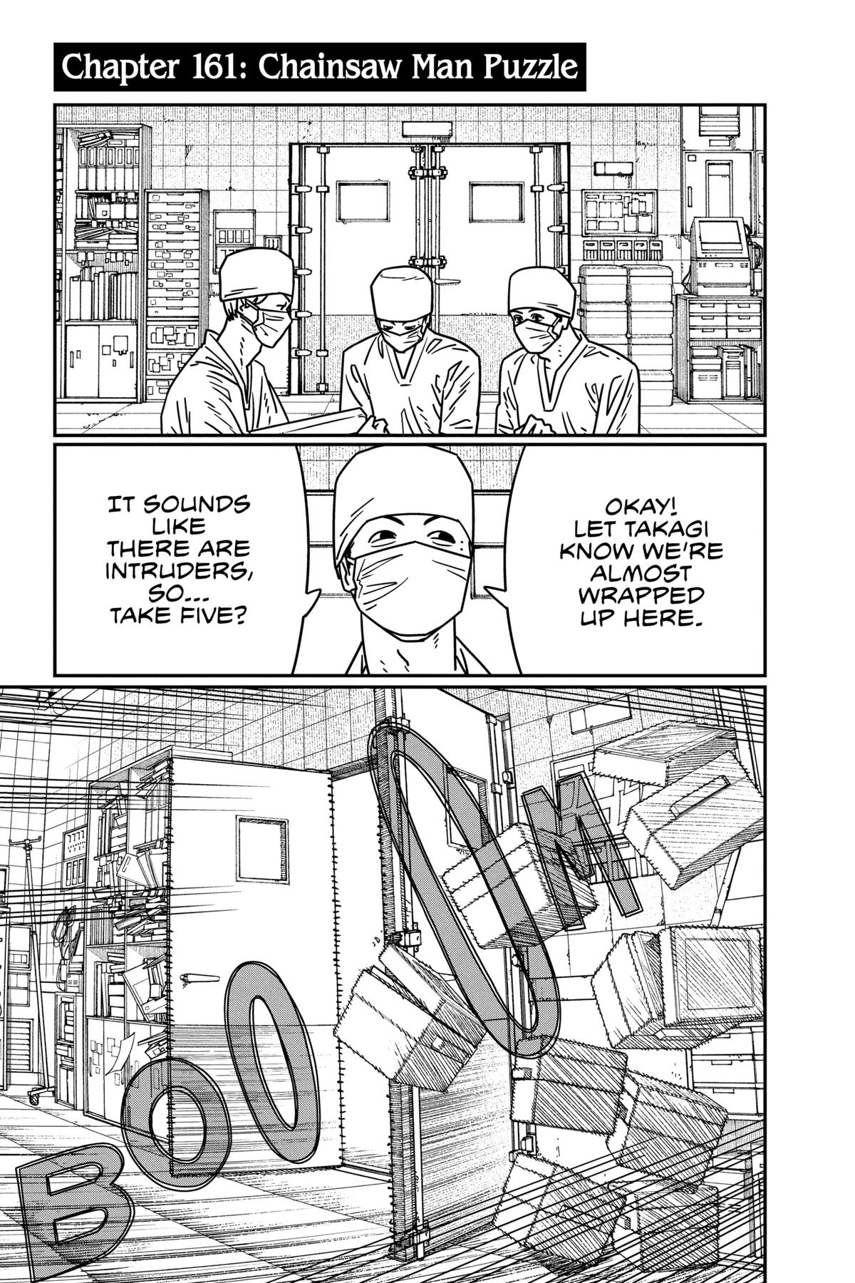 Chainsaw Man Chapter 161 - Page 1 - Chainsaw Man manga Chapter 161 manga