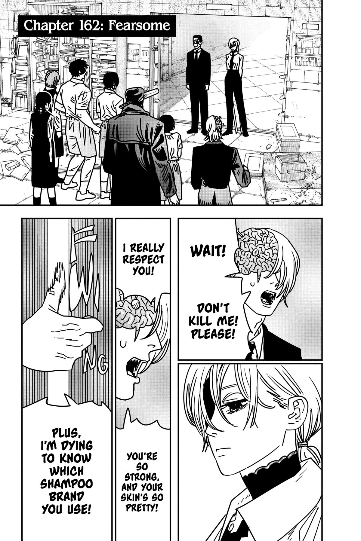 Chainsaw Man Chapter 162 - Page 1 - Chainsaw Man manga Chapter 162 manga