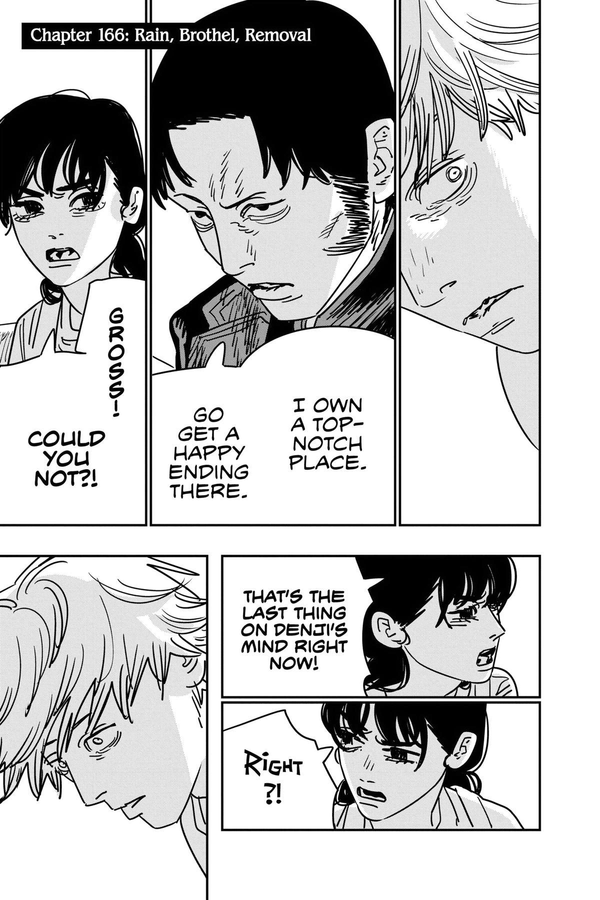 Chainsaw Man Chapter 166 - Page 1 - Chainsaw Man manga Chapter 166 manga