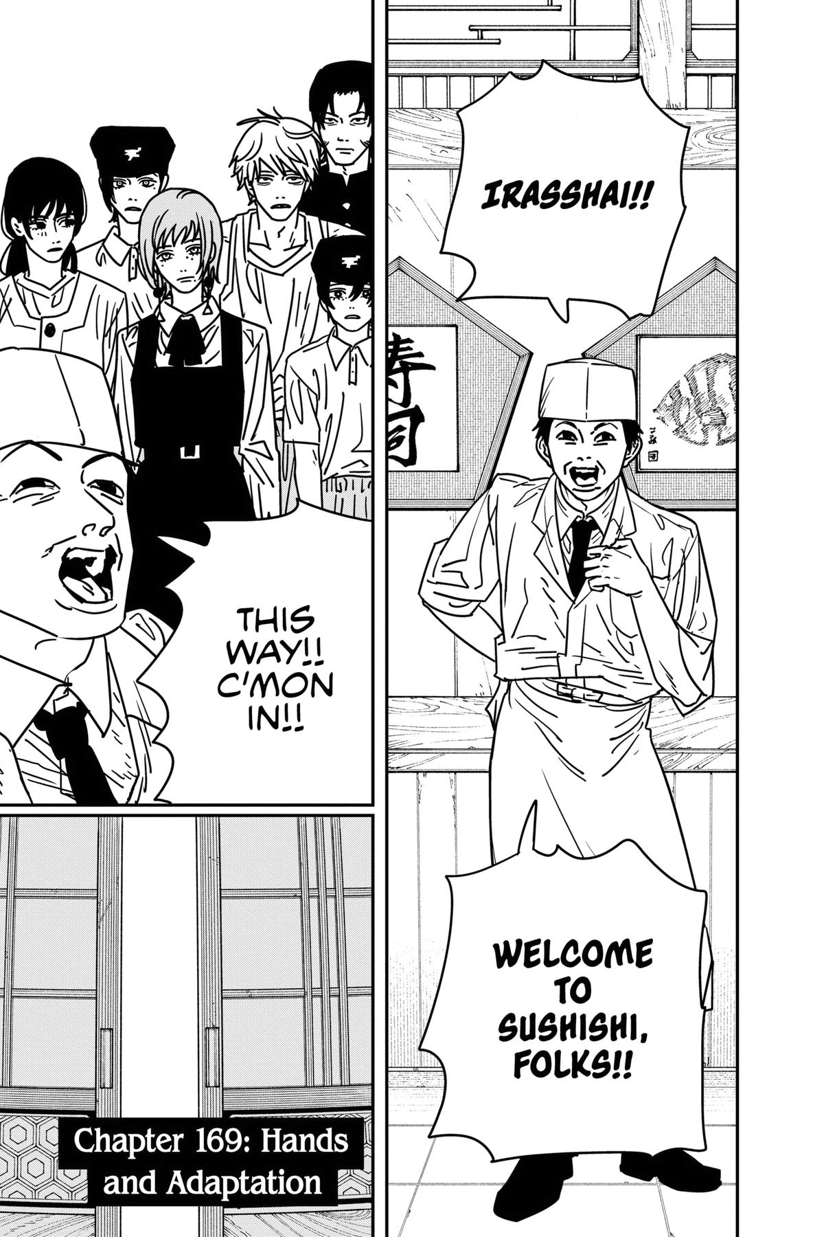 Chainsaw Man Chapter 169 - Page 1 - Chainsaw Man manga Chapter 169 manga