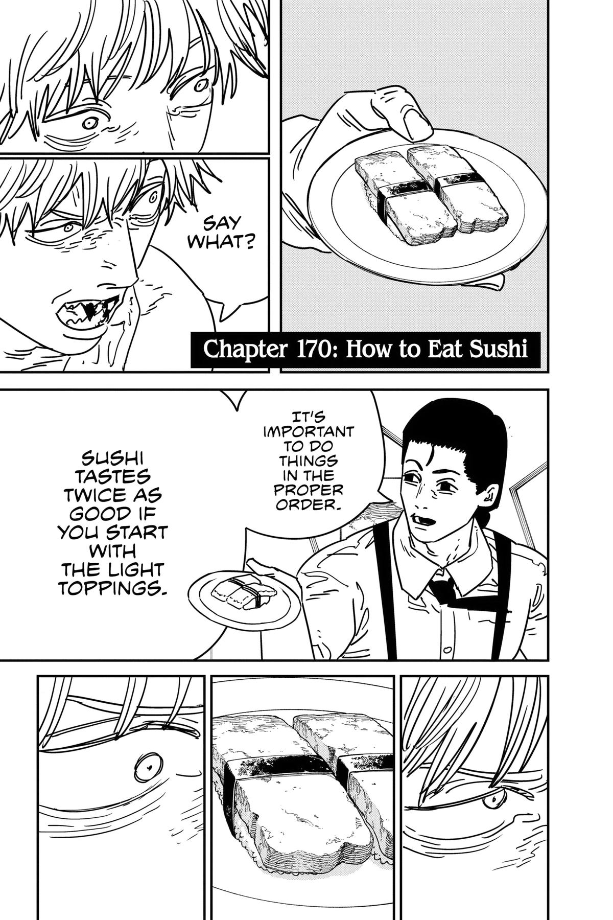 Chainsaw Man Chapter 170 - Page 1 - Chainsaw Man manga Chapter 170 manga