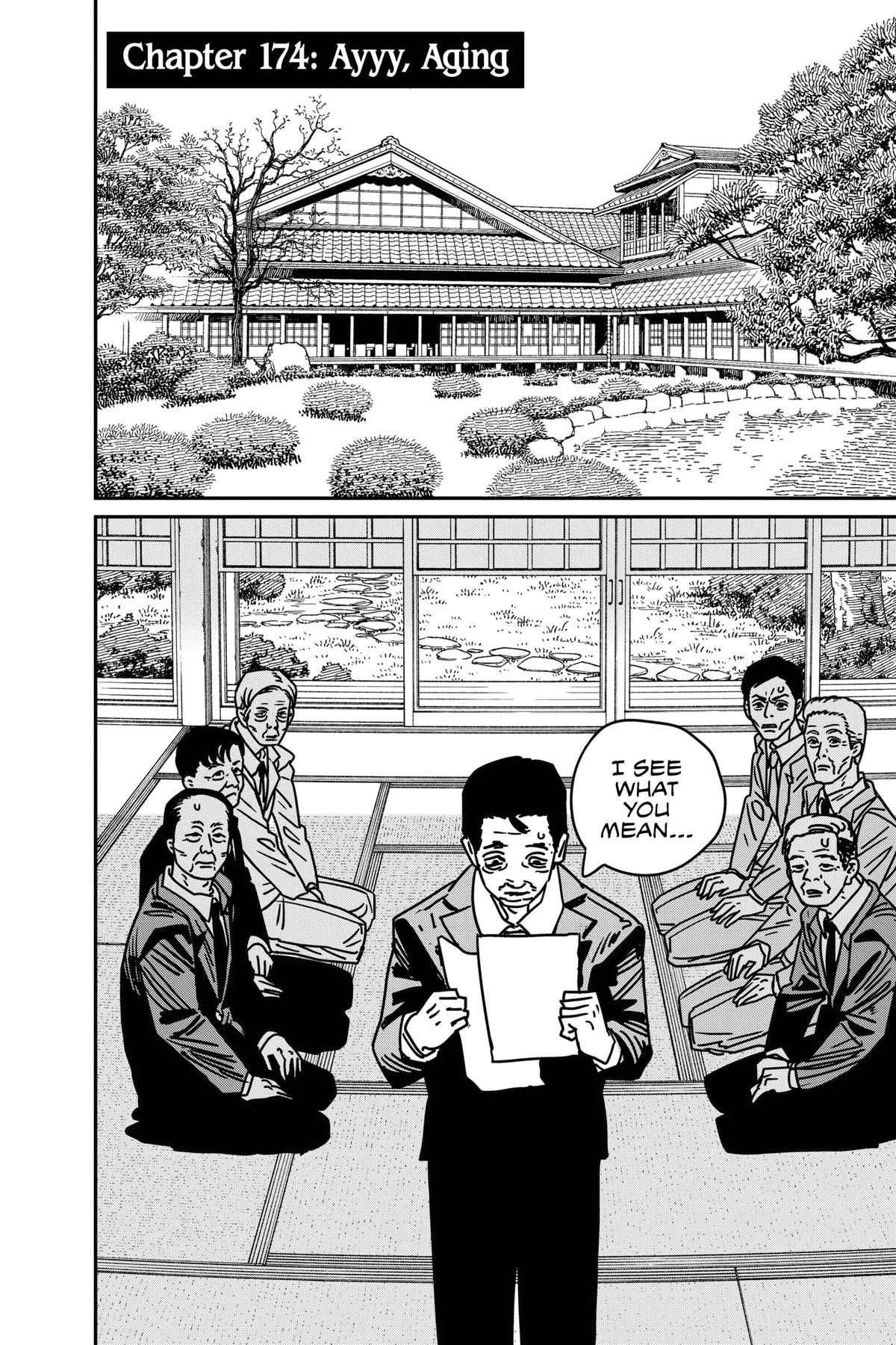 Chainsaw Man Chapter 174 - Page 1 - Chainsaw Man manga Chapter 174 manga