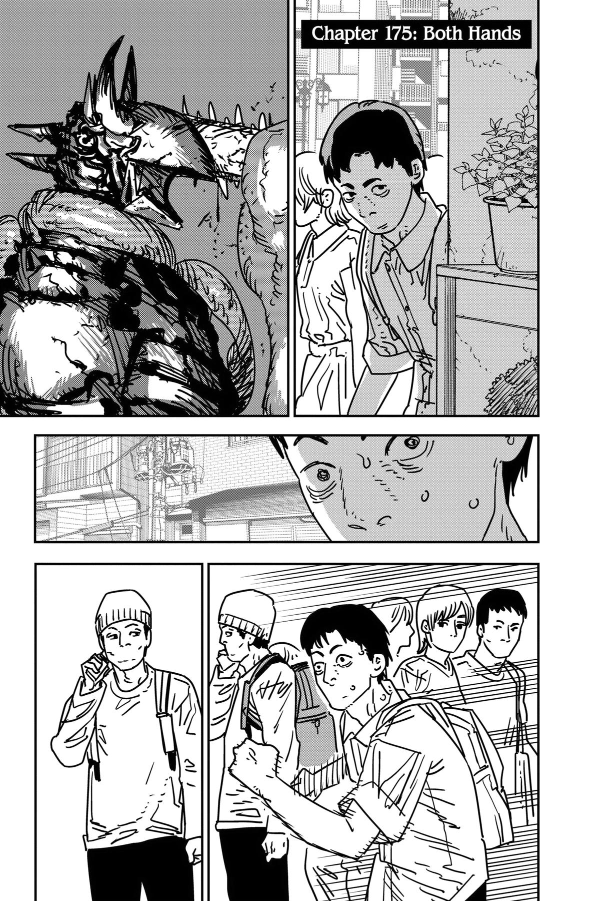 Chainsaw Man Chapter 175 - Page 1 - Chainsaw Man manga Chapter 175 manga