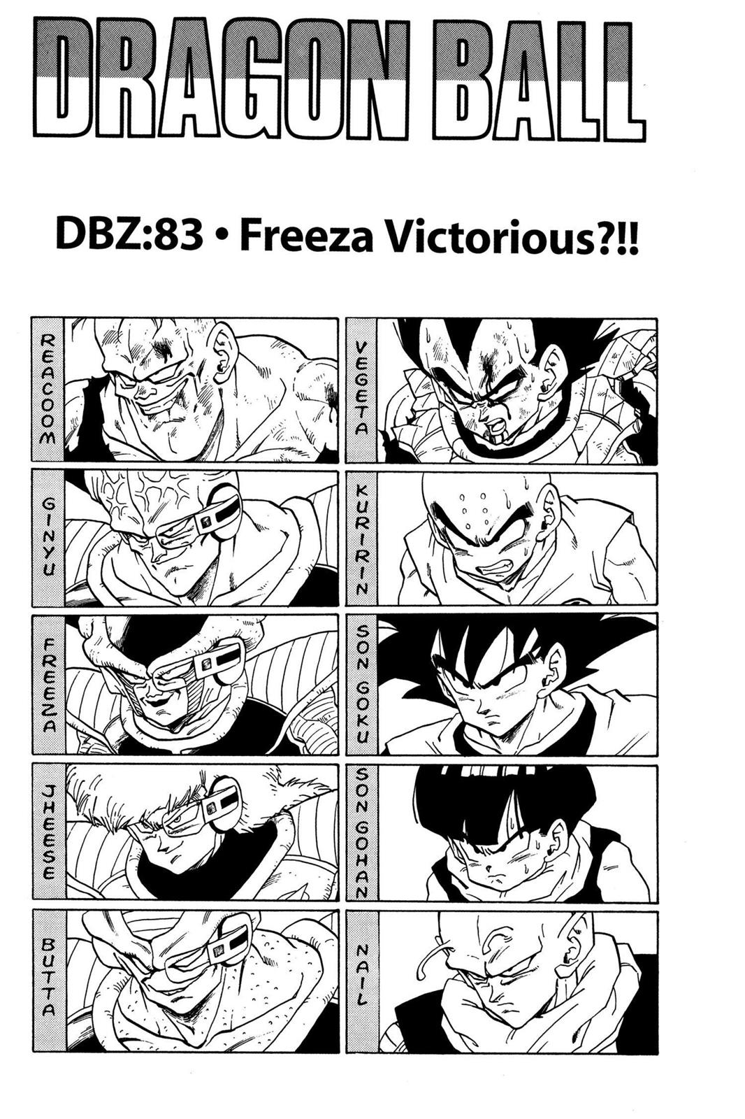 Chapter 83 — Dragon Ball Z 83 — Page 8