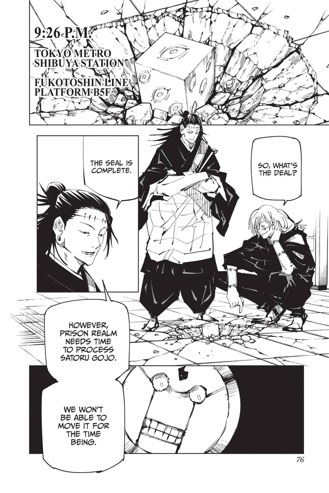 Jujutsu Kaisen Chapter 92