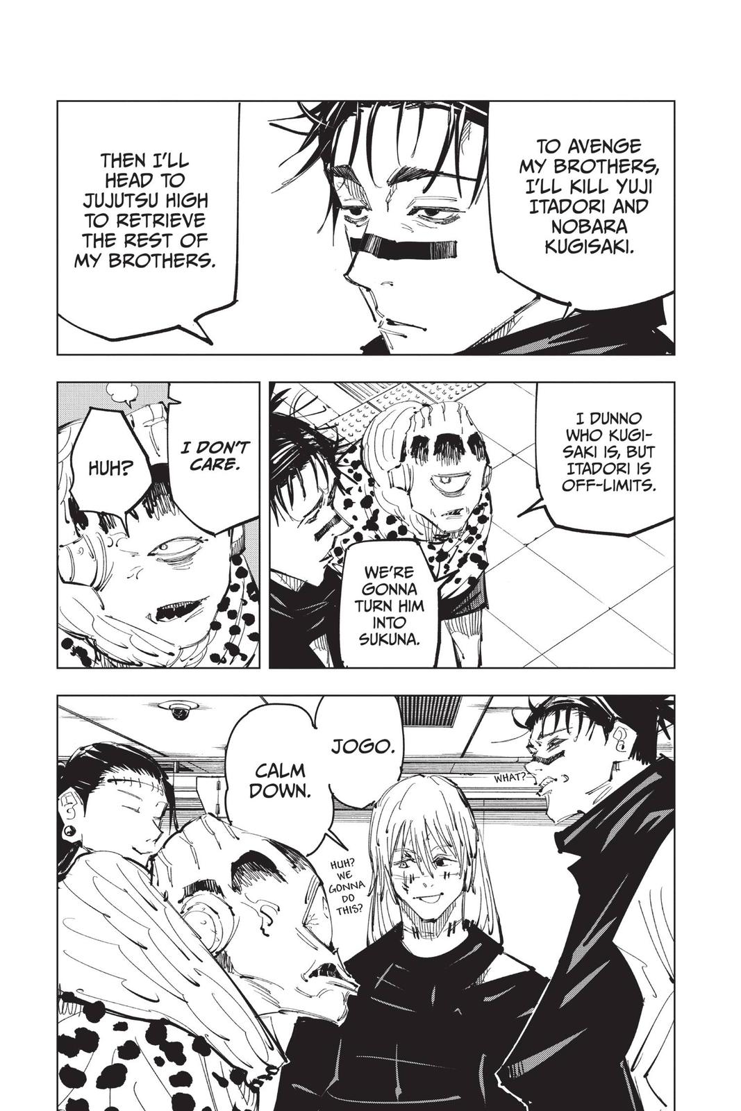 Jujutsu Kaisen Chapter 92