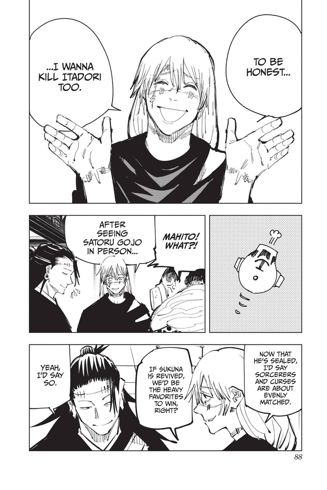 Jujutsu Kaisen Chapter 92