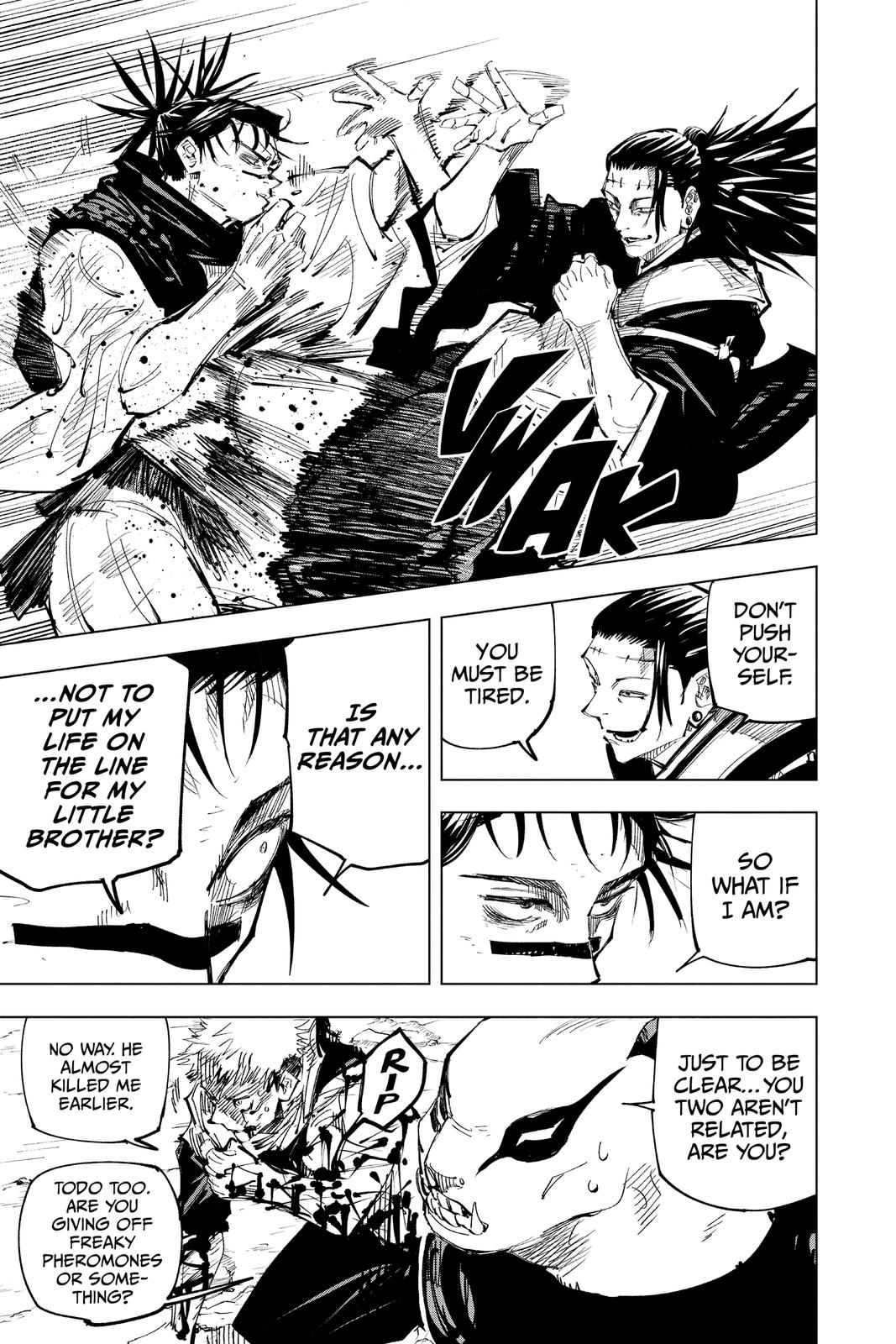 Jujutsu Kaisen Chapter 135