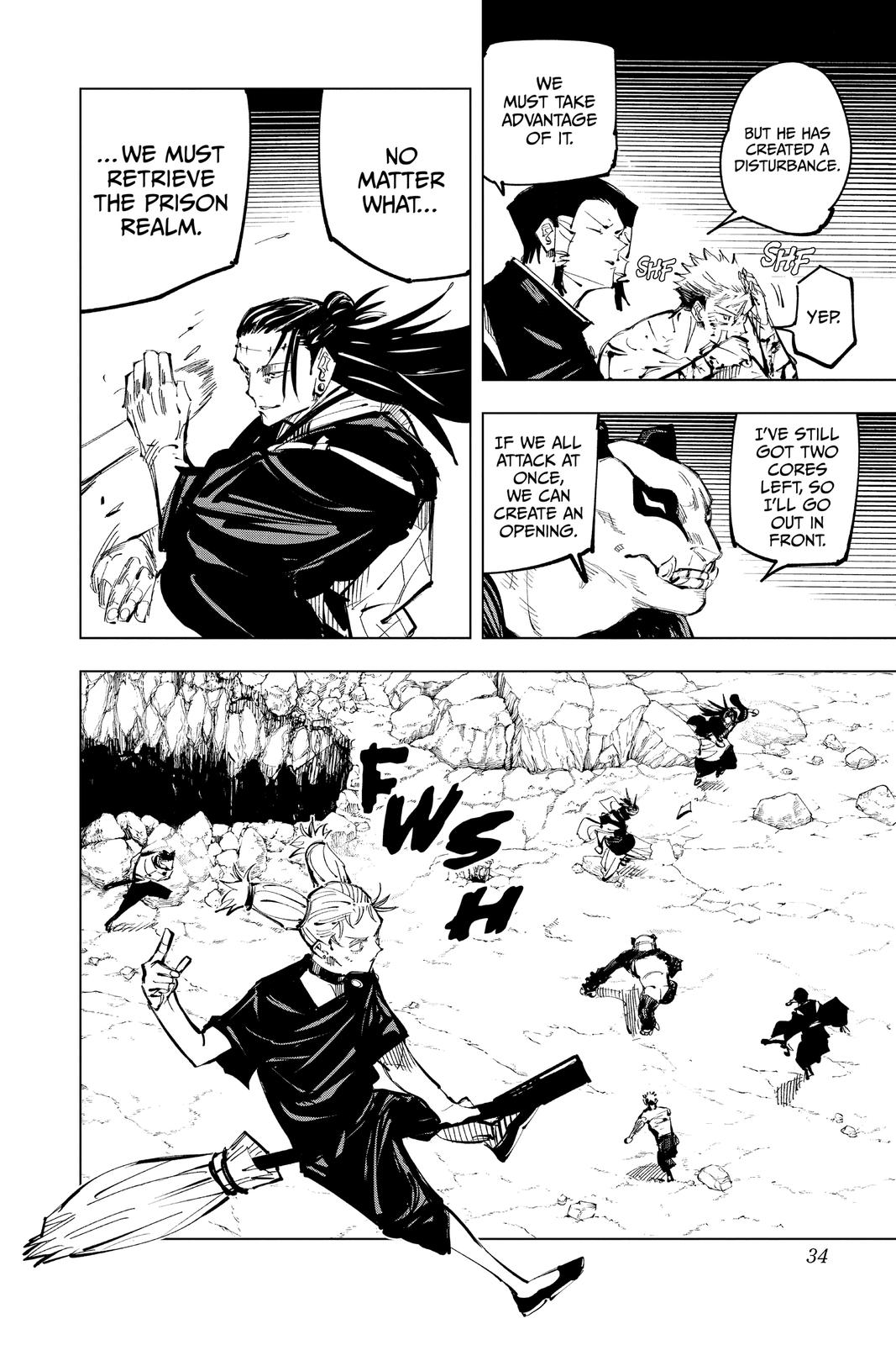 Jujutsu Kaisen Chapter 135