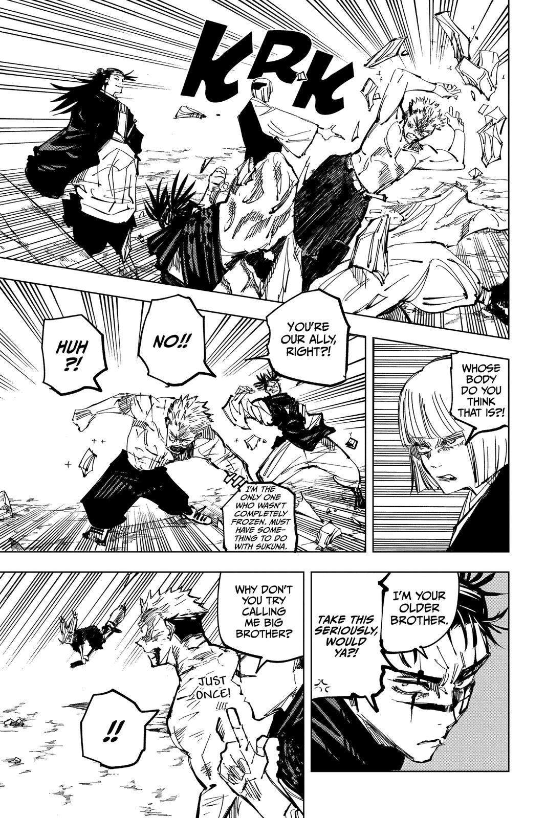 Jujutsu Kaisen Chapter 135