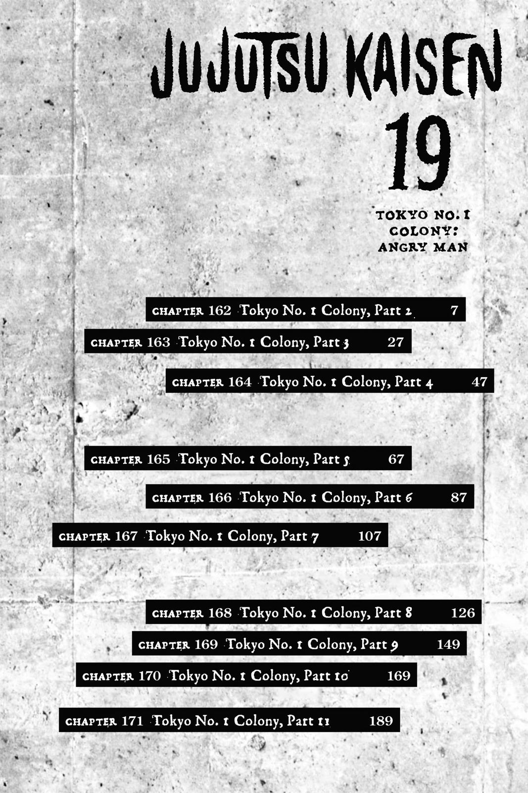 Jujutsu Kaisen Chapter 162