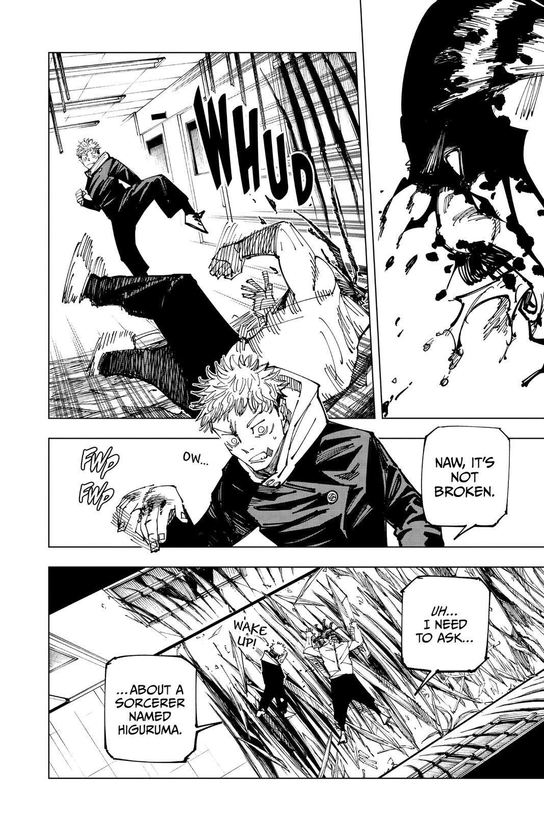 Jujutsu Kaisen Chapter 162