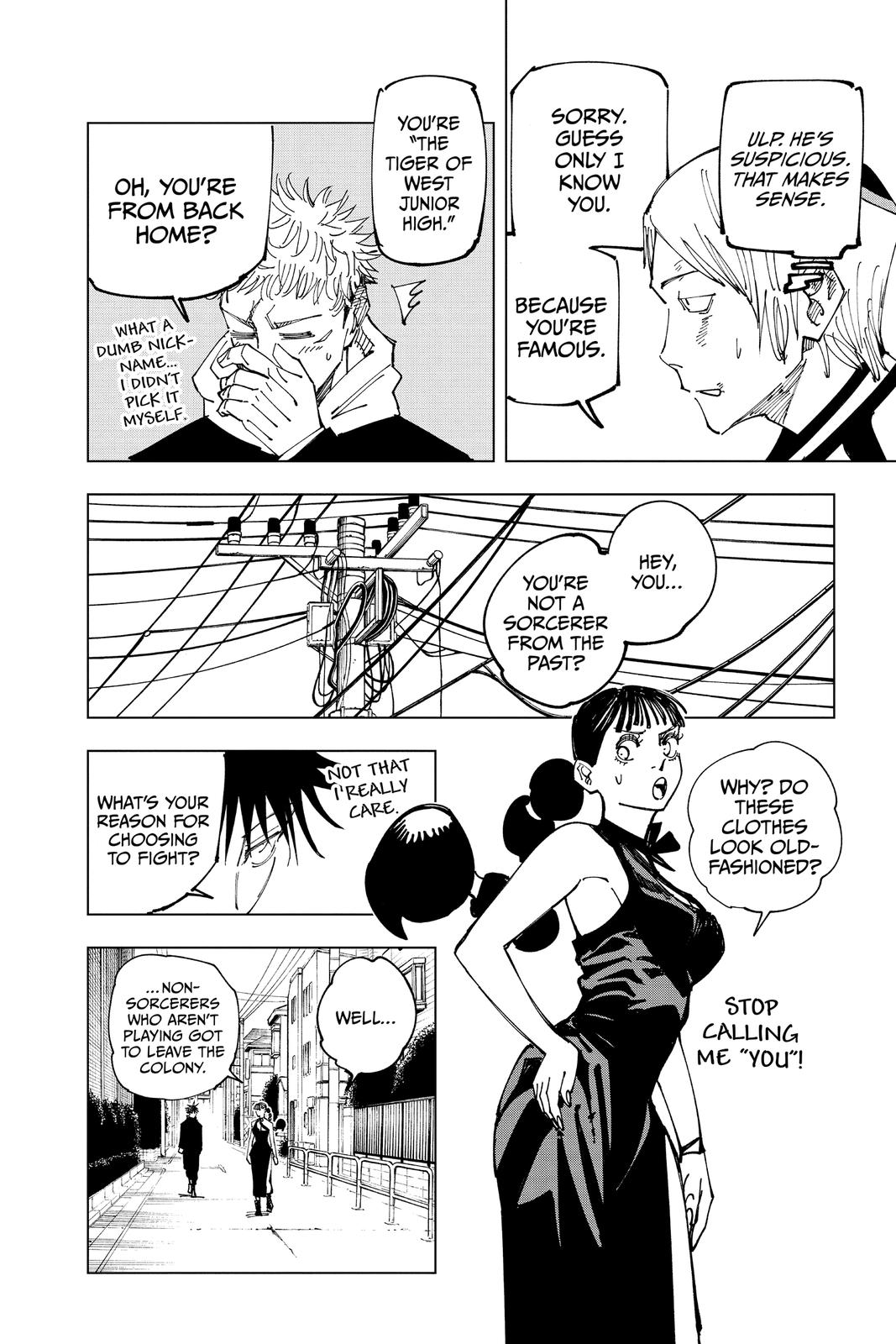 Jujutsu Kaisen Chapter 162