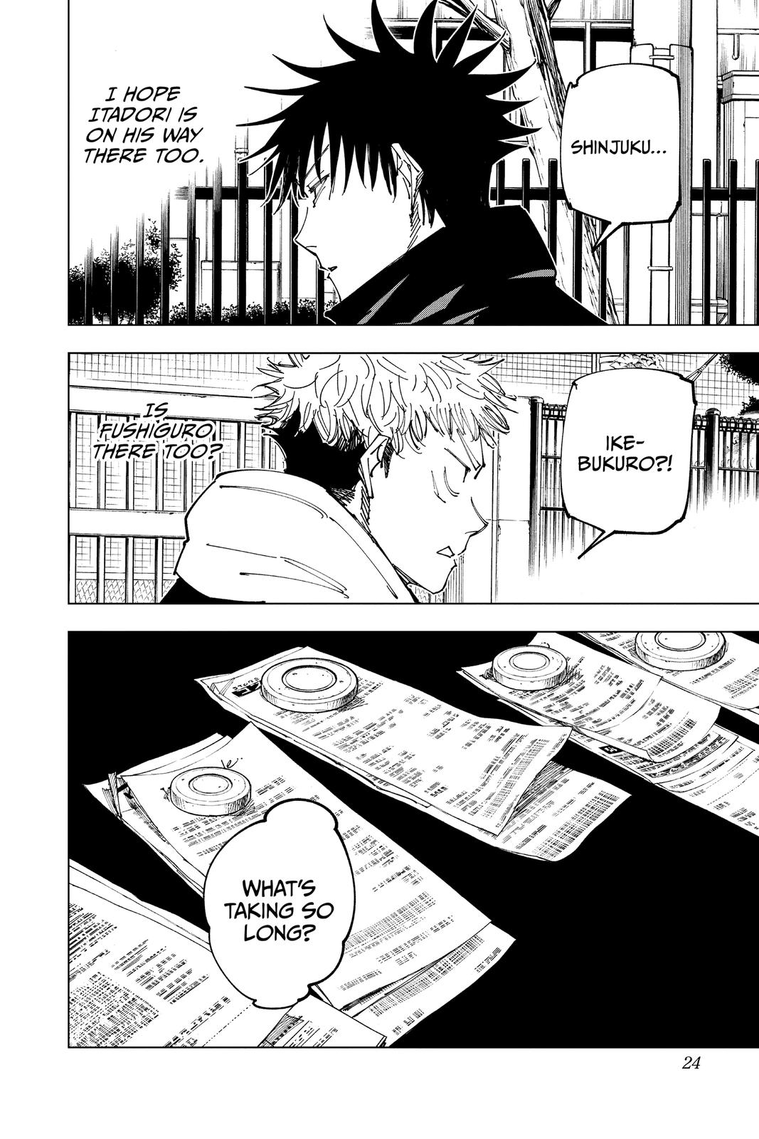 Jujutsu Kaisen Chapter 162