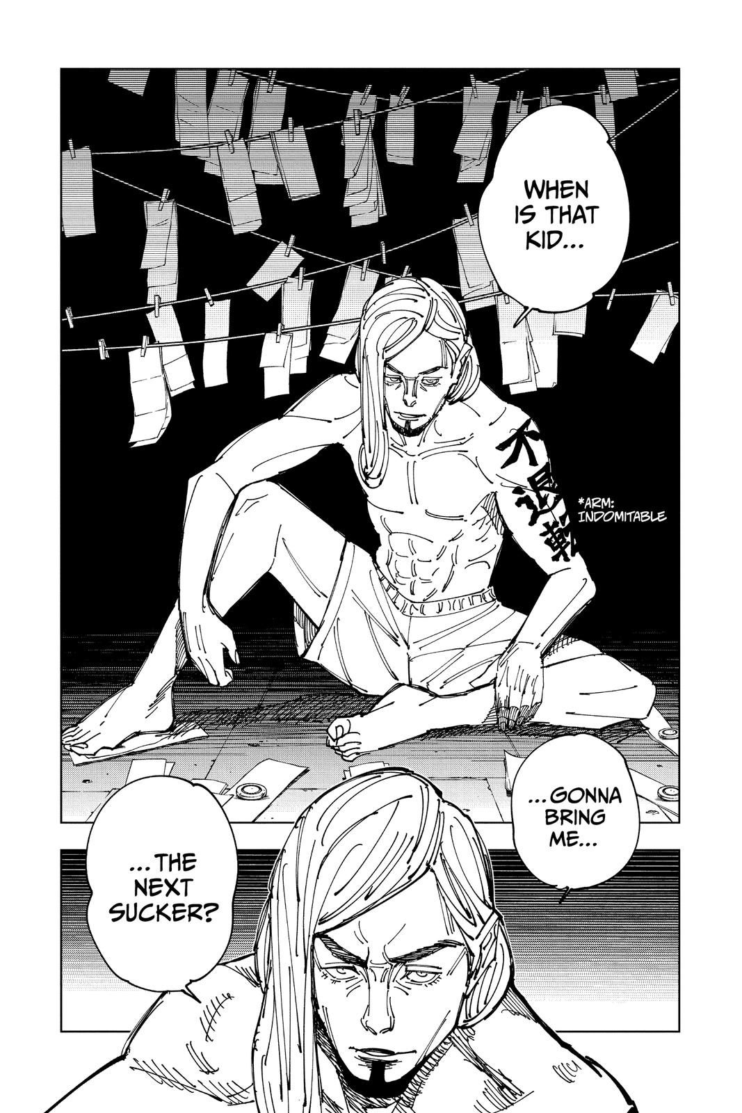 Jujutsu Kaisen Chapter 162