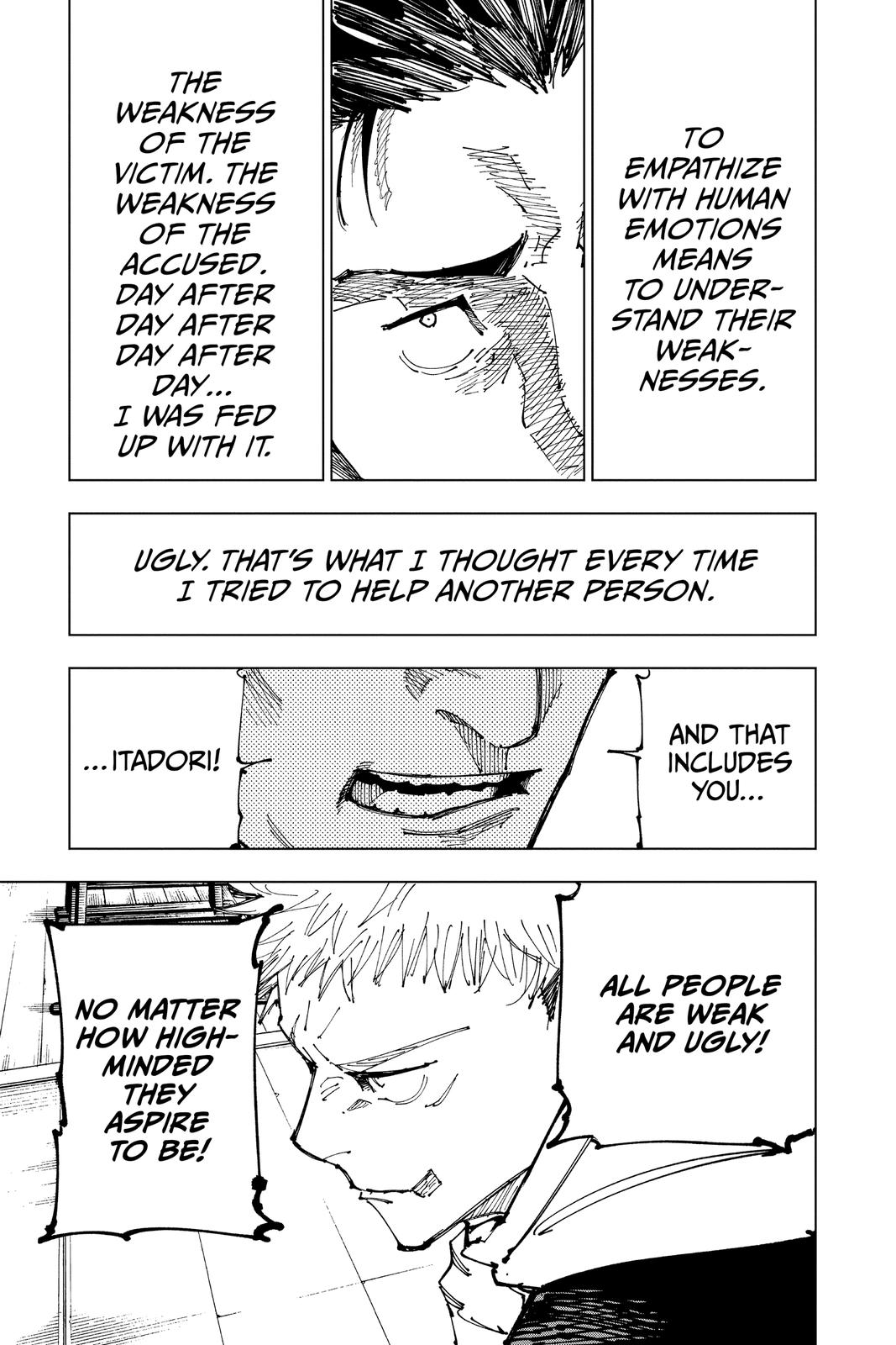 Jujutsu Kaisen Chapter 166