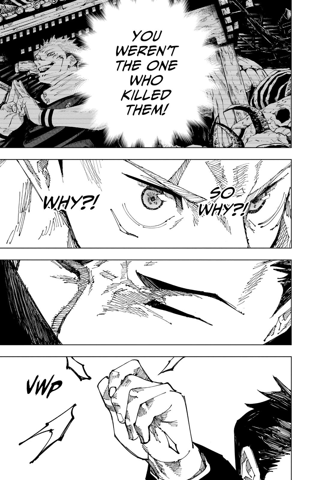 Jujutsu Kaisen Chapter 166