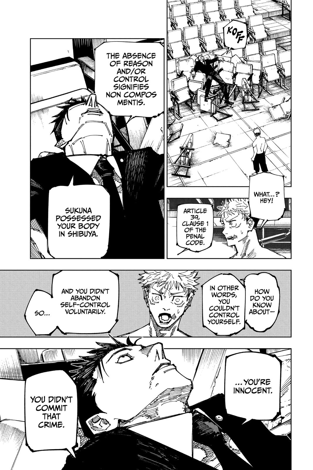 Jujutsu Kaisen Chapter 166