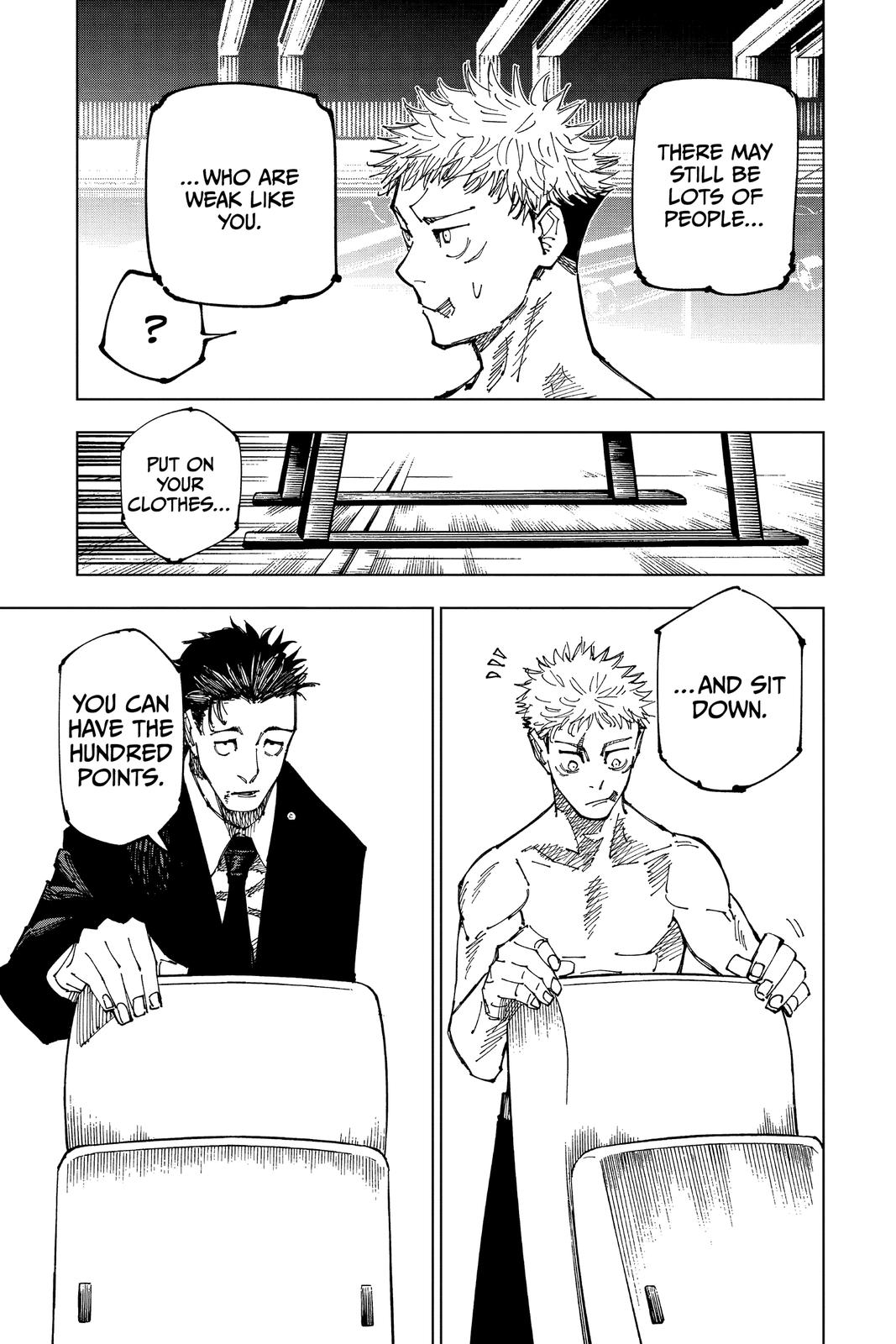 Jujutsu Kaisen Chapter 166
