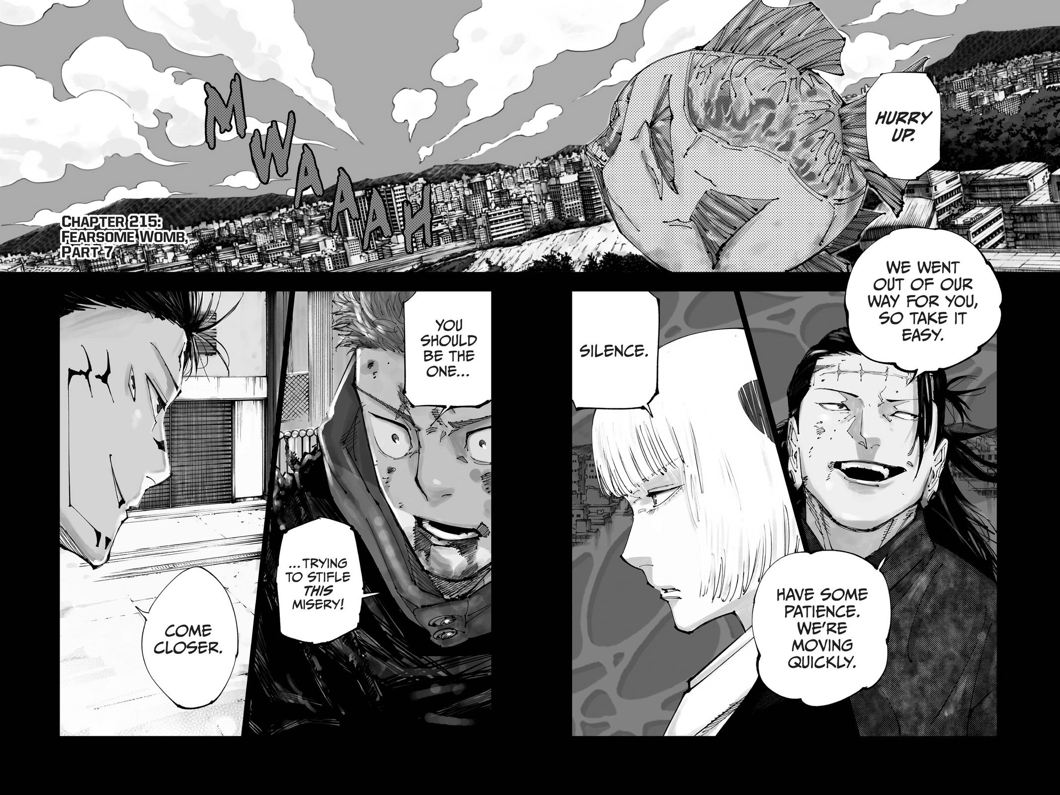 Jujutsu Kaisen Chapter 215