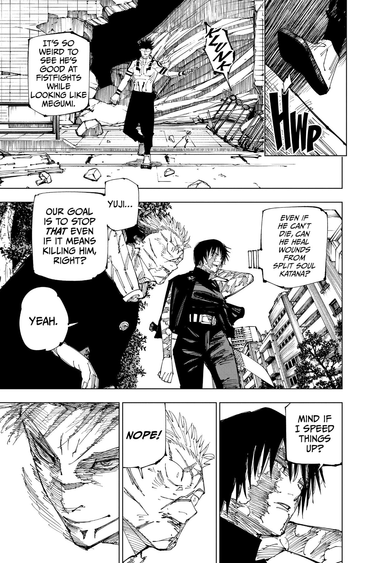 Jujutsu Kaisen Chapter 215