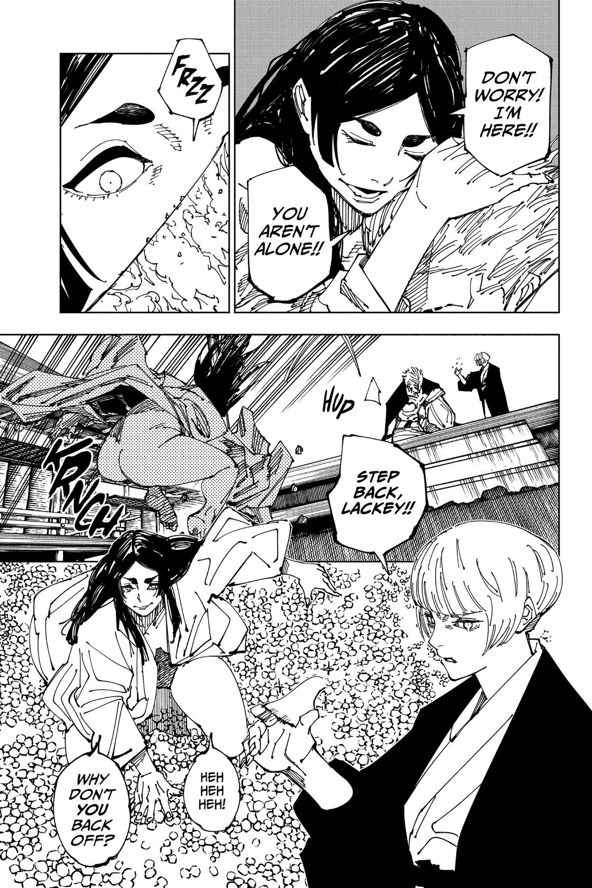 Jujutsu Kaisen Chapter 219