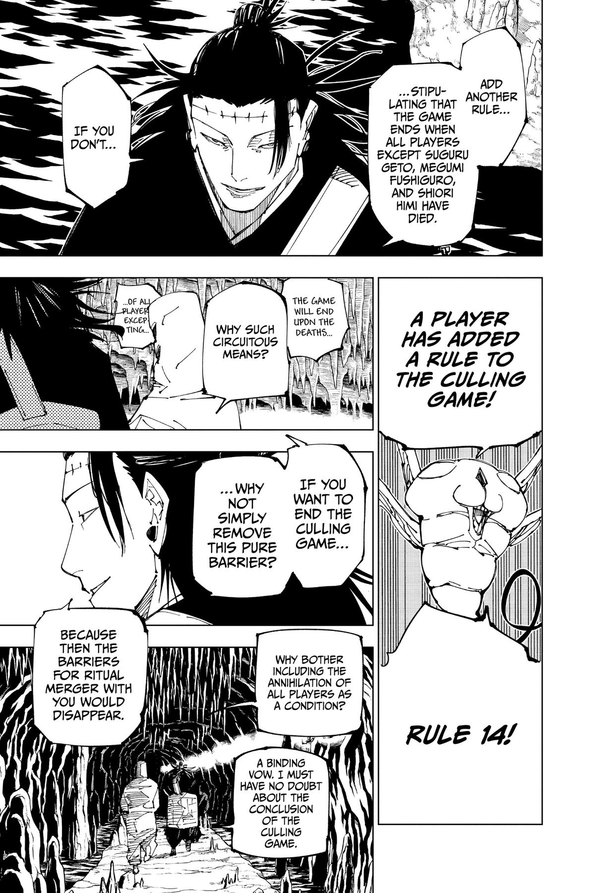 Jujutsu Kaisen Chapter 220