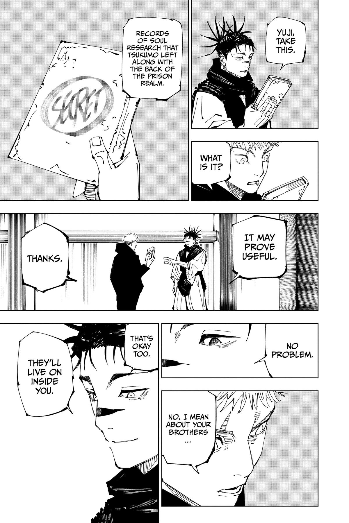 Jujutsu Kaisen Chapter 220