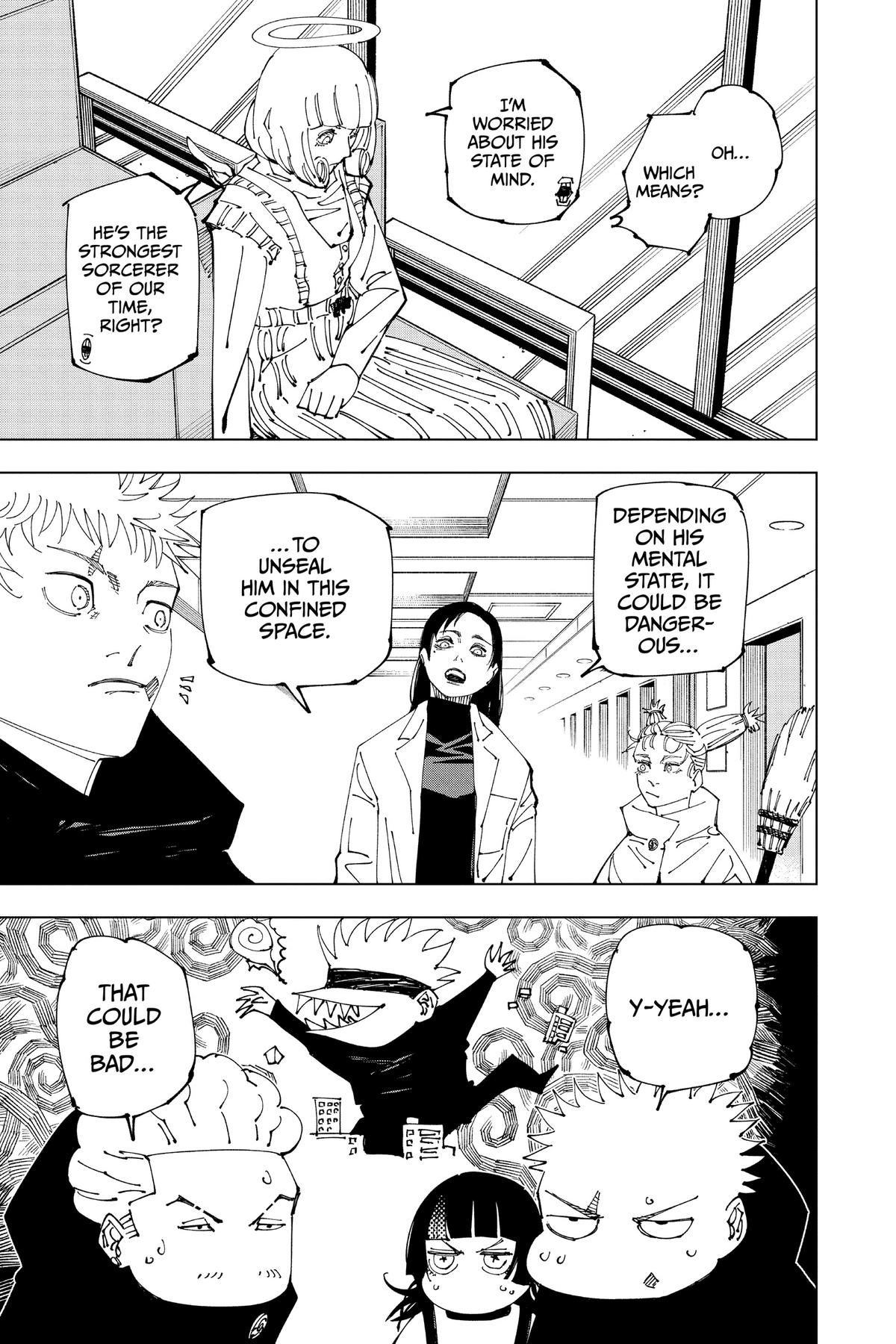 Jujutsu Kaisen Chapter 221